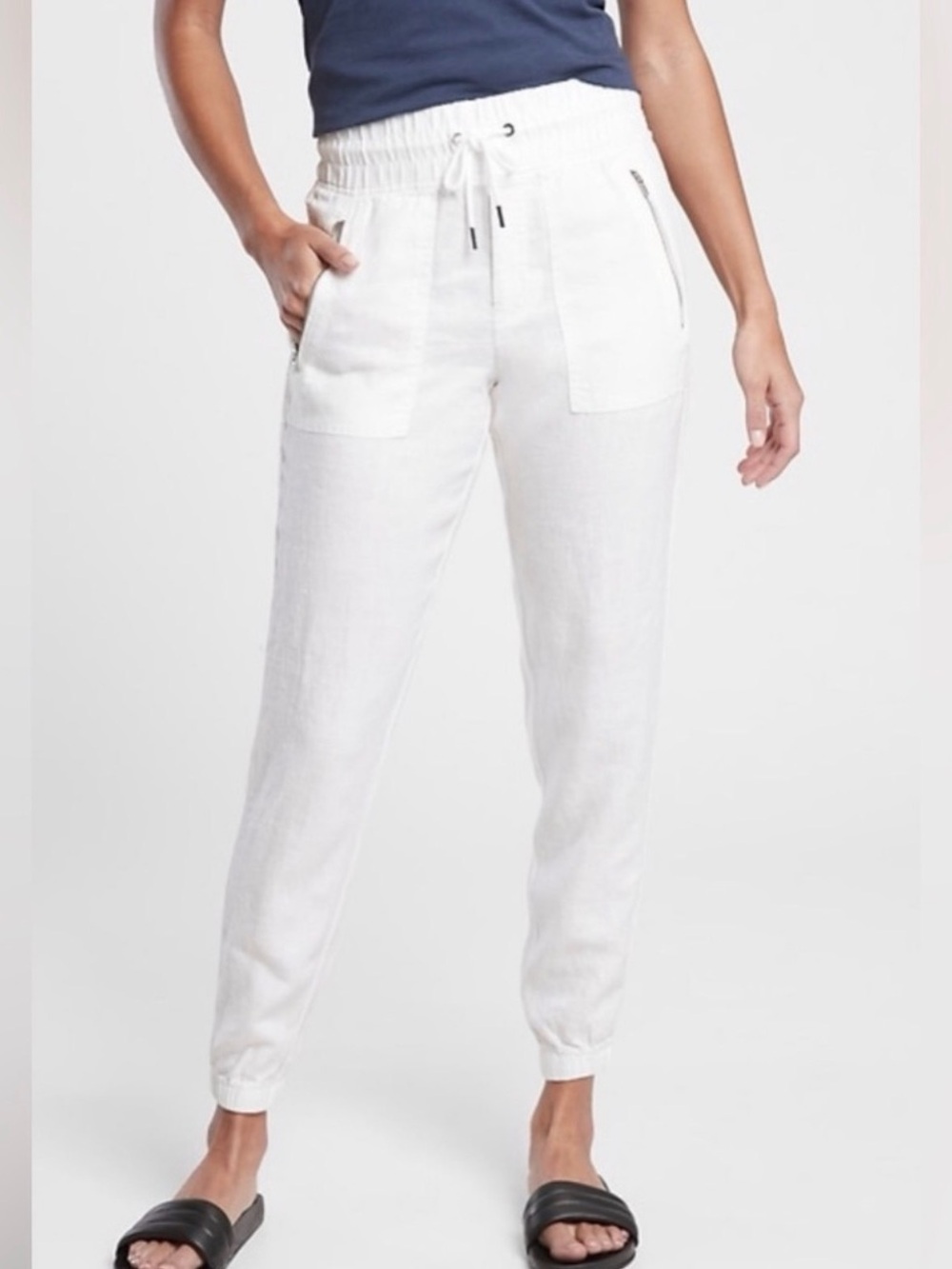 Athleta Cabo linen jogger size 4